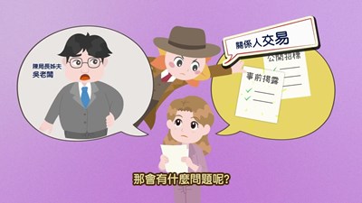 綠能採購關係人交易－30日主動公開