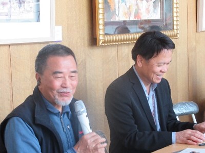 黃輝雄老師與主委
