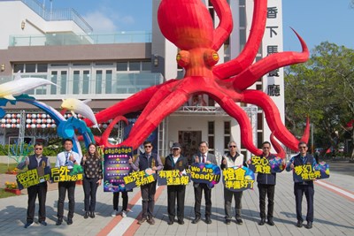 安心賞燈 中市府：防疫我們準備好了！