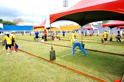 中市特奧滾球大集合   豐原體育場熱鬧登場
