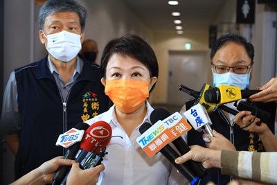 市長定期會前受訪