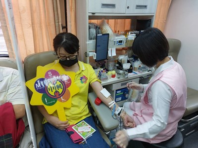 中市地政有愛 響應捐血達百袋