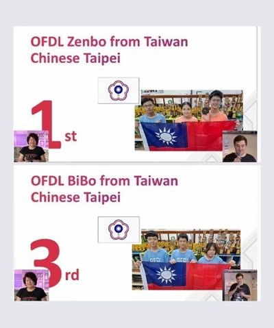 台灣之光揚名國際  中市崇倫國中勇奪機器人賽冠軍