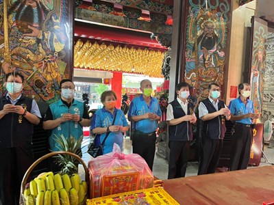 關聖帝君聖誕　中市府至太平「玉皇宮」參拜祈福 活動照1