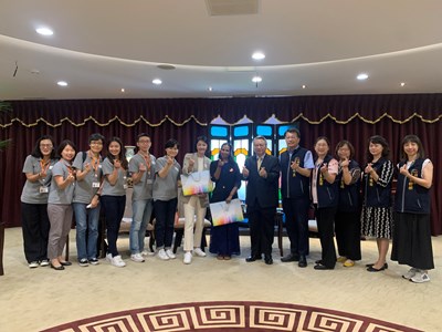 台中市政府感謝世界展望會特別前來拜會，期盼透過本次交流，一起持續為兒少權益暨保