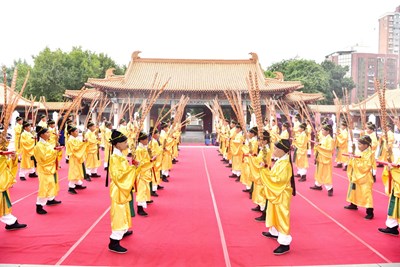 釋奠典禮佾舞照片